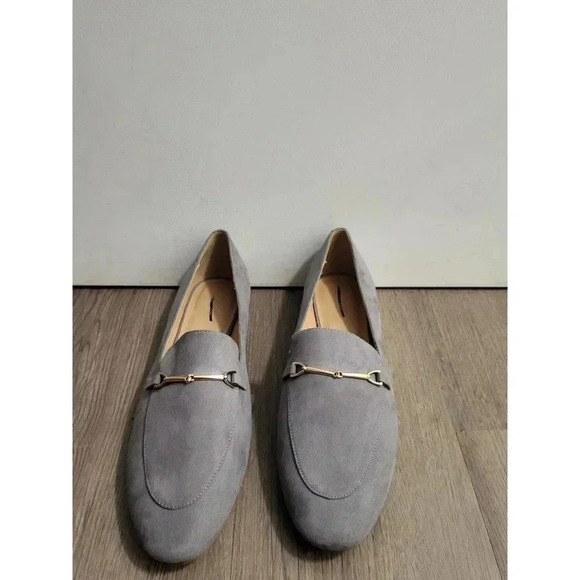 LOFT Ann Taylor Gray Loafers 11M - Picture 2 of 7